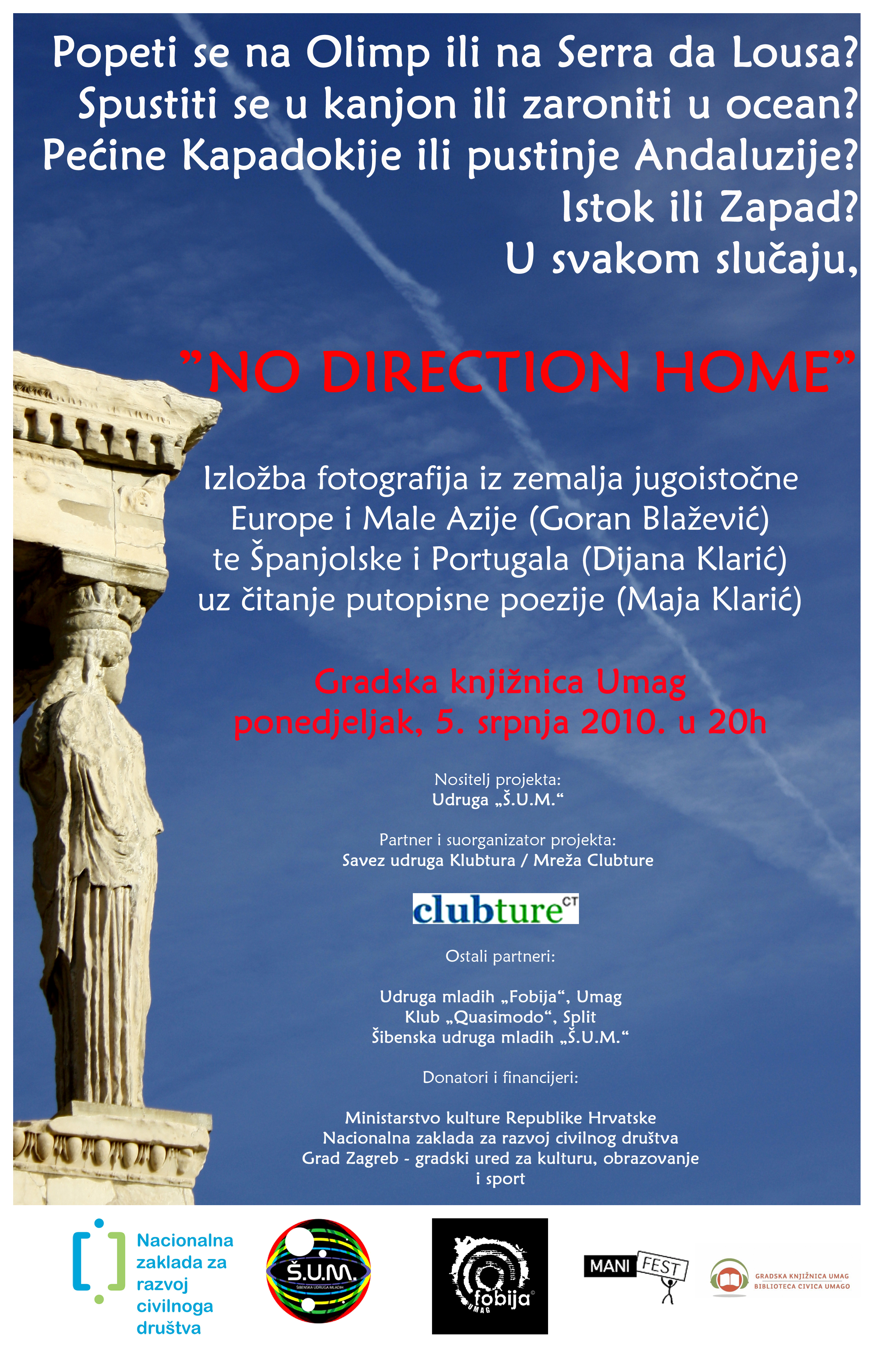 3. poetski vodi  kroz gradove  no direction home  umag